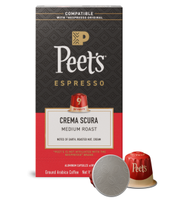 Peet's Coffee Crema Scura Espresso Capsules