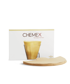 Peet's Coffee Chemex Bonded Filters Unfolded Half Moon