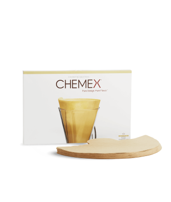 Peet's Coffee Chemex Bonded Filters Unfolded Half Moon