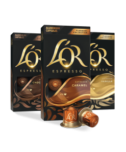 Peet's Coffee L'OR Flavored Espresso Sampler